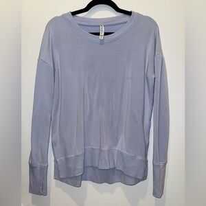 ATHLETA Women's Lavender Long Sleeve Top